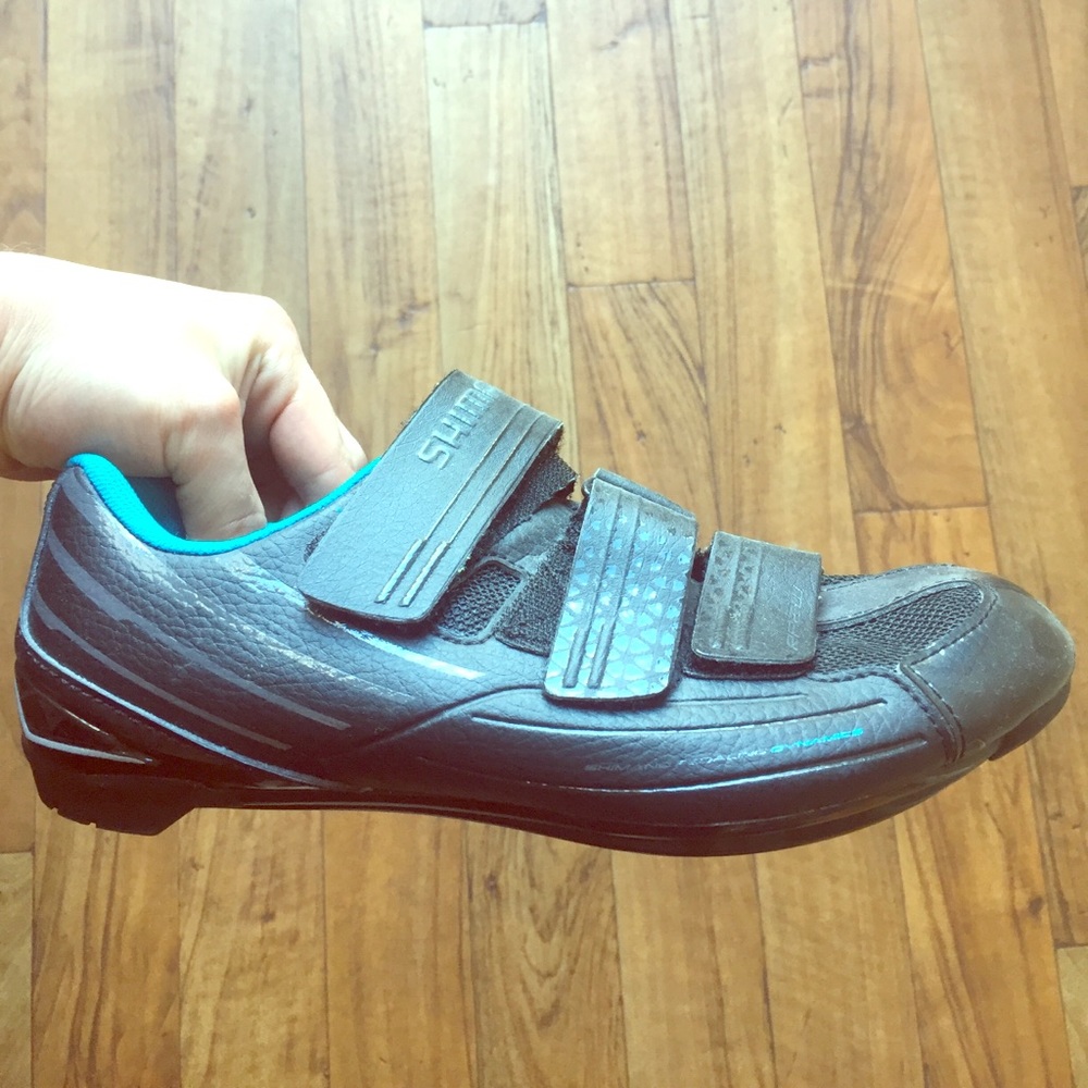 Women’s Shimano RP2W SPD-SL Black Cycling Shoes!!